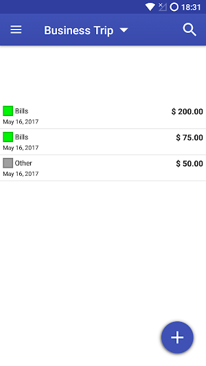 Budget Planner Screenshot 1