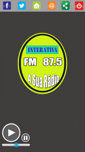 Web Rádio Interativa Fm 87.5 Screenshot 1