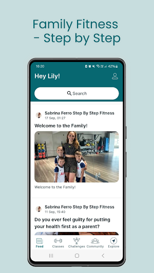 Step by Step Fitness Screenshot 2