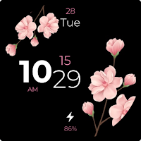 Flower Digital - Watch Face