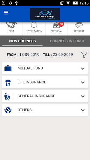 Advisor-Investify Plus Screenshot 1