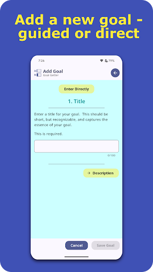 Goal Getter Screenshot 2