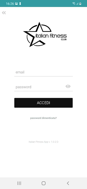 Italian Fitness App Screenshot 3