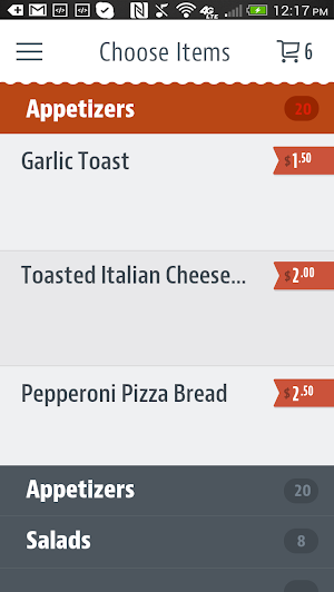 Carbone's Pizzeria Screenshot 1