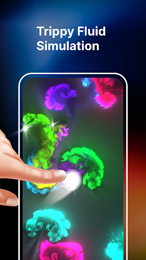 Magic Fluid: Live Wallpaper Screenshot 1