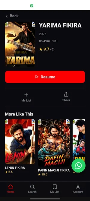 India Hausa Movies TV Screenshot 3