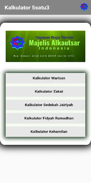 Kalkulator 5satu3 Screenshot 3