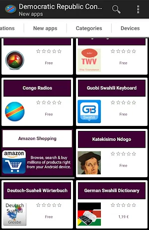 Congolese apps Screenshot 1