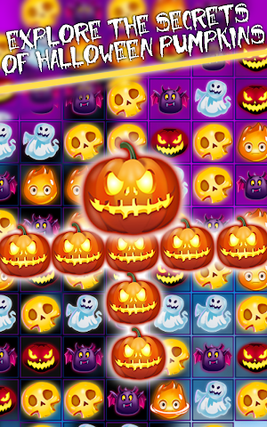 Witchy Tale: Christmas Halloween Match 3 Screenshot 2