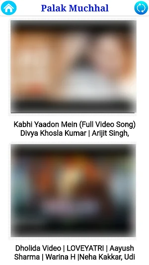 Palak Muchhal All Video Songs Screenshot 0