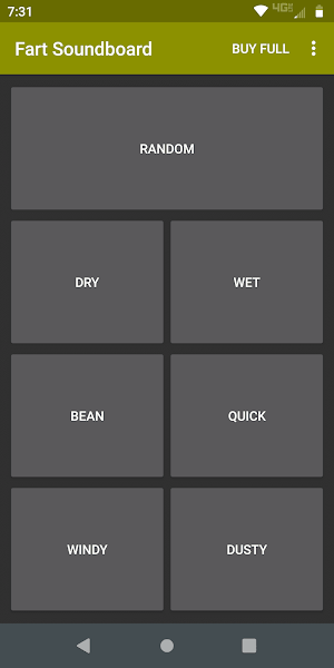 Motion Fart Cushion Lite (Prank App) Screenshot 1