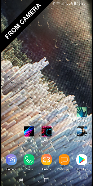 RAINY Photos Live Wallpaper Screenshot 3