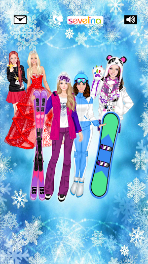 Winter time with warm dressup Screenshot 0