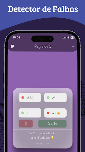 Regra de 3 Screenshot 3