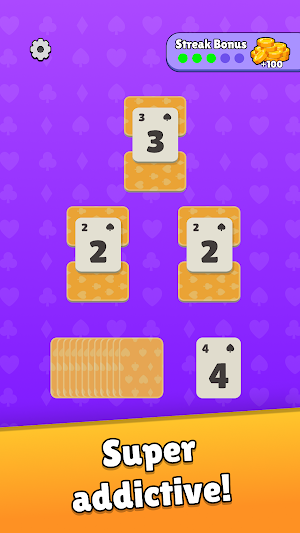 Solitaire Rush: TriPeaks Screenshot 0