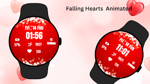 Falling Hearts Animated Screenshot 1