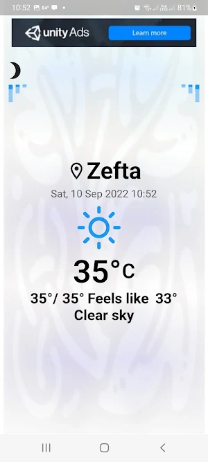 weatherHeat Screenshot 2