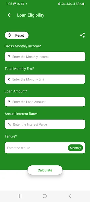 Loan Rechner Screenshot 1