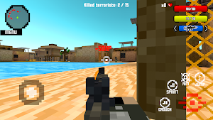 Blocky Strike Pixel Shooting Screenshot 0