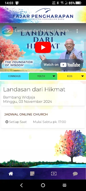 GKPB FP Online Church Screenshot 2