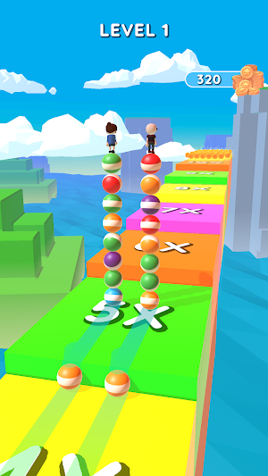 Couple Stack Rider Screenshot 1