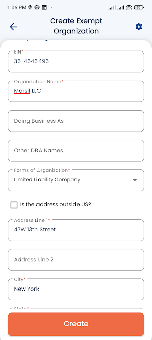 File 8868 Online Screenshot 2