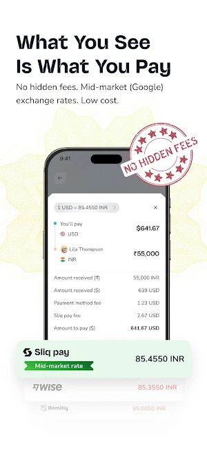 Sliq pay: Remit & Scan-to-Pay Screenshot 2