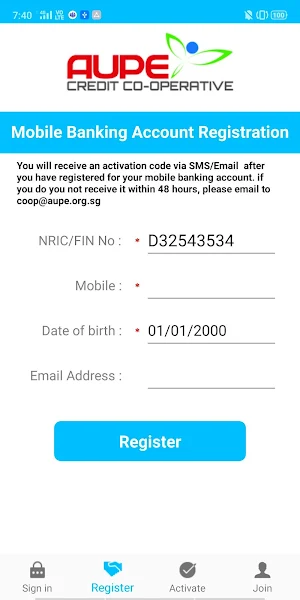 AUPE Credit Co-Operative Screenshot 3