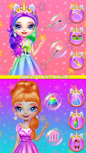 Princess Kids Makeup & DressUp Screenshot 2