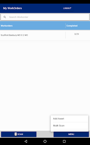Safetrak Mobile Screenshot 1