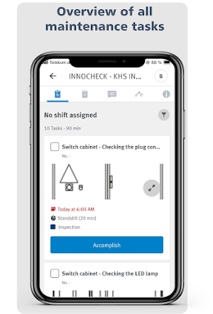 KHS ConnectApp Guide Screenshot 1