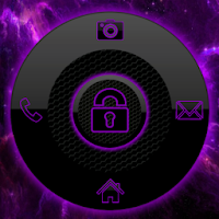 THEME GO LOCKER SPACE PURPLE