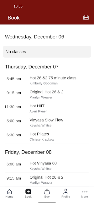 Blaze Yoga Lancaster Screenshot 1