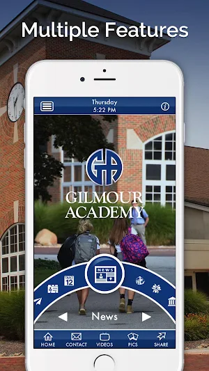 Gilmour Academy Screenshot 1
