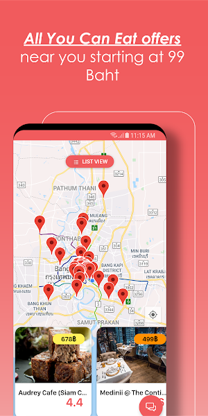 Hungry Hub - Thailand Dining Offer App Screenshot 2