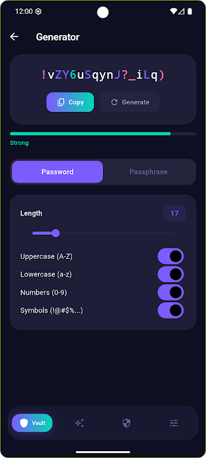 KeyDock – Password Manager Screenshot 3