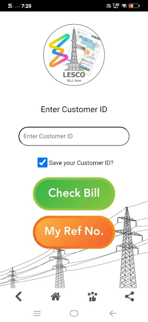 LESCO Bill Checker Screenshot 1