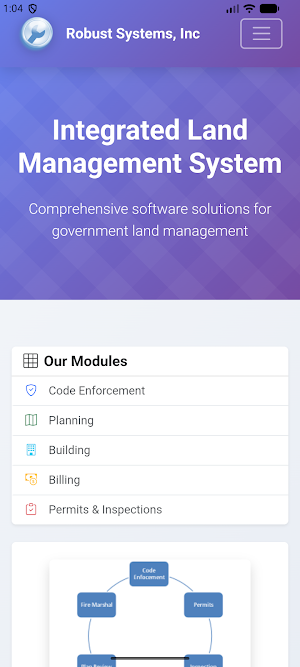 Robust Systems, Inc Screenshot 2