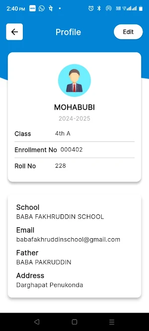 BABA FAKHRUDDIN SCHOOL Screenshot 3