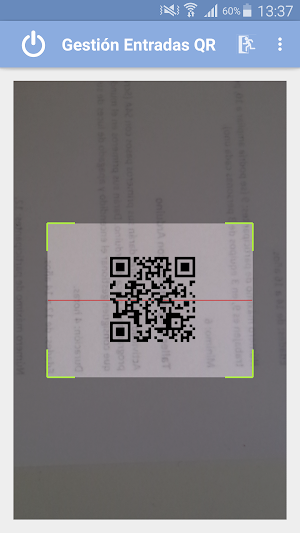 Gestión Entradas QR Screenshot 1