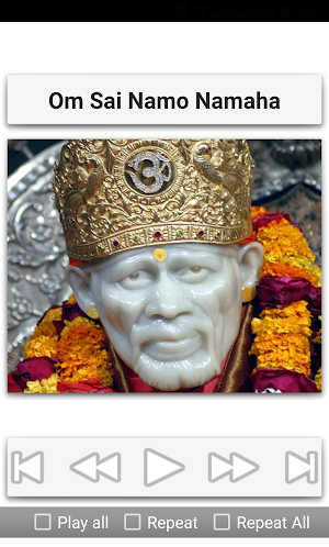 Sai Baba Songs Screenshot 2