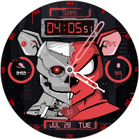 Cyborg Rat 2D Watch Face