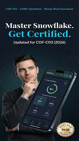 SnowPro Core Exam Prep 2026 Screenshot 0