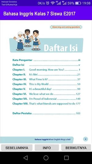 Bahasa Inggris Kelas 7 Siswa E2017 Screenshot 2