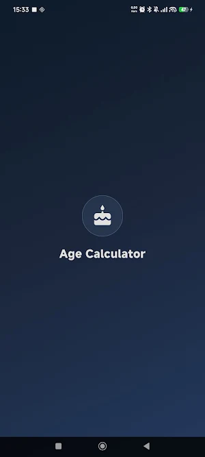 Age Calculator Screenshot 0