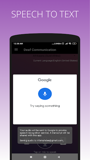 Deaf Communication (talk to deaf& hard of hearing) Screenshot 0