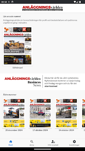 Anläggningsvärlden Screenshot 2