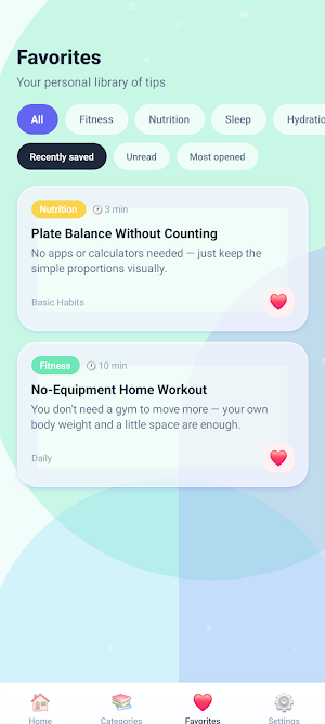 Pure Health Guide Screenshot 1