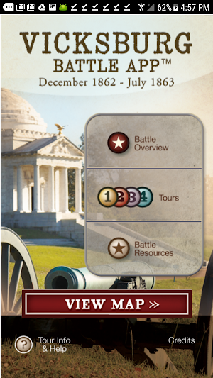 Vicksburg Battle App Screenshot 0