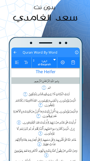 البقرة بصوت الغامدي بدون نت Screenshot 2